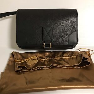 Salvatore Ferragamo Leather Clutch